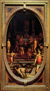 ポリクラテスの環、1572年（スレートに油彩）